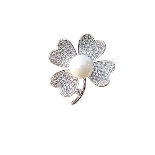 Brosche Anstecknadeln Brosche Schals Schnalle Doppelzweck Wildschal Schnalle Weiblich High-End Luxus Atmosphärisch Temperament Schal Zubehör für Frauen Mädchen Kostüm Zubehör von SQLCF