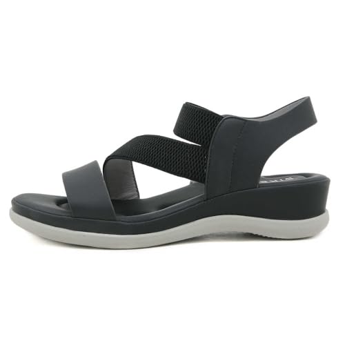 Bequeme Sandalen für Damen Klassische Slides mit modernem Design Einfach an und auszuziehen Perfekt für zu Hause Einkaufen kurze Wege und die Sommerzeit von SQPZM
