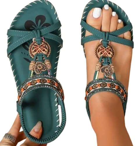 Damensandalen mit Fußbett Bequeme und atmungsaktive Sandalen für Frauen Hergestellt aus hochwertigen Materialien Für den täglichen Gebrauch im Büro in der Stadt oder bei Reisen von SQPZM