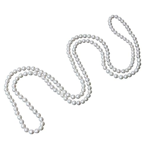 SQPZM Perlenkette für Damen mit besonderem Glanz - Handverlesene Süßwasserperlen, Schlichtes Design für elegante Looks SQPZM Perlenkette für Damen mit besonderem Glanz - Handverlesene Süßwasserperlen, Schlichtes Design für elegante Looks von SQPZM