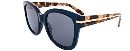 SQUAD Sonnenbrille Damen Quadrat Größe Groß Brille Rechteckig Fashion Elegant 100% uv400-schutz von SQUAD