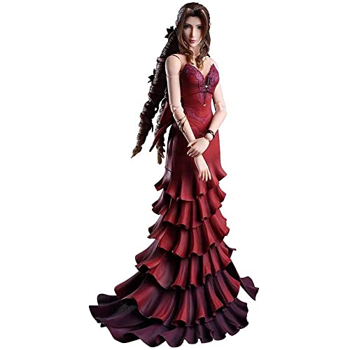 SQUARE ENIX Final Fantasy VII – Remake Play Arts Kai Aerith Gainsborough Kleid, Schwarz von SQUARE ENIX