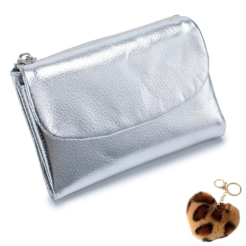 SQYZRZ Unisex Pebble Leather Wallet, Soft Pebble Leather Wallets for Women, Unisex Clutch Bags, Can Hold Coins, Id Cards, Ultra Thin Clutch for Ladies (U) von SQYZRZ