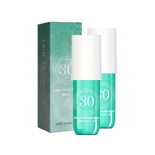 Damen Parfüm Spray 90ml - Langanhaltender Duft (Jasmin, Sandelholz, Kokoscreme & mehr) | Elegant & Frisch für Dates | 90ml Flasche | 22#-34# Düfte wählbar (30# 2 PCS) von SRBIRD