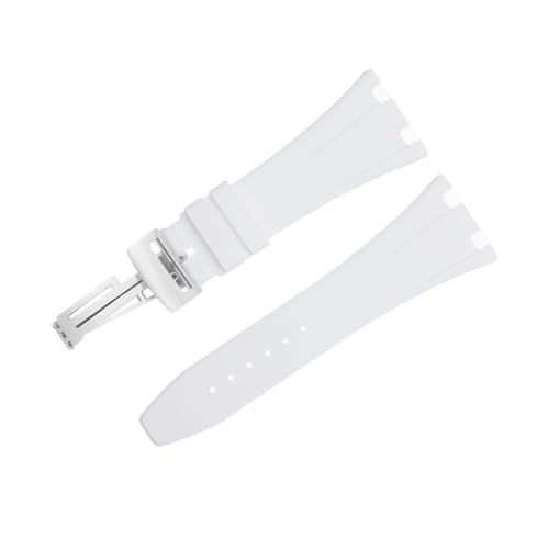 SRDRK 28 mm weiches Fluorkautschuk FKM-Gummi, passend für AP-Armband 26170, 26176, 25940, für Audemars Piguet Uhrenarmband, Klappschnalle, 28mm, Achat SRDRK 28 mm weiches Fluorkautschuk FKM-Gummi, passend für AP-Armband 26170, 26176, 25940, für Audemars Piguet Uhrenarmband, Klappschnalle, 28mm, Achat von SRDRK