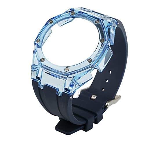 SRDRK GA2100 3. Modifiziertes Zubehörband GA-2100 Gen3 transparente Hülle + Gummiband für GA2100, For GA2100 von SRDRK