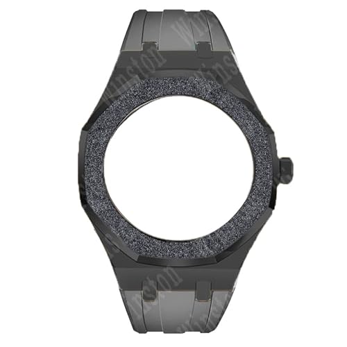 SRDRK Gen4 Gen5 GA2100 Modifikationsset für GA-2100 GA2110 Mod Kit Schmirgelstahl Metall Luxus Gehäuse Lünette mit Schraube Gummiband, For GA2100 2110 von SRDRK