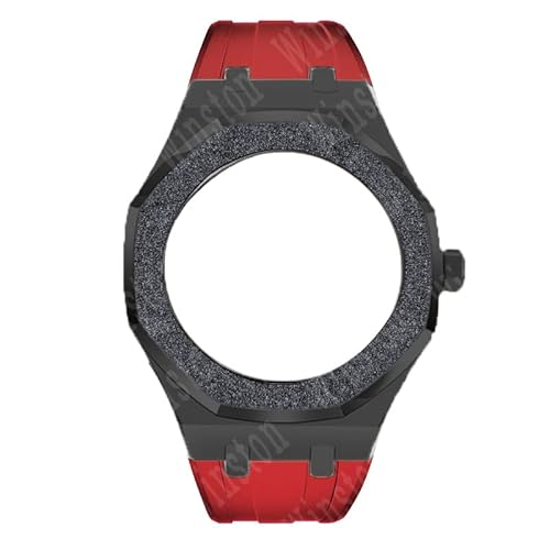 SRDRK Gen4 Gen5 GA2100 Modifikationsset für GA-2100 GA2110 Mod Kit Schmirgelstahl Metall Luxus Gehäuse Lünette mit Schraube Gummiband, For GA2100 2110 von SRDRK