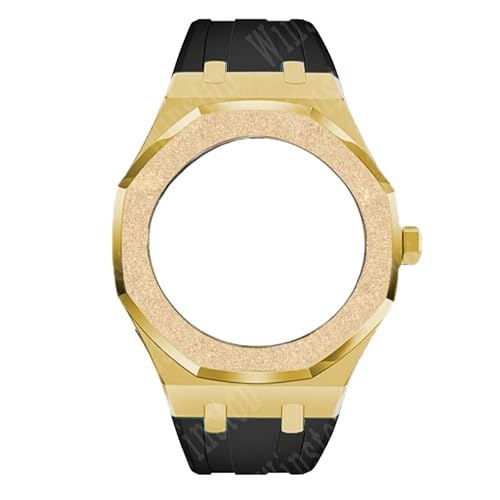 SRDRK Gen4 Gen5 GA2100 Modifikationsset für GA-2100 GA2110 Mod Kit Schmirgelstahl Metall Luxus Gehäuse Lünette mit Schraube Gummiband, For GA2100 2110 von SRDRK