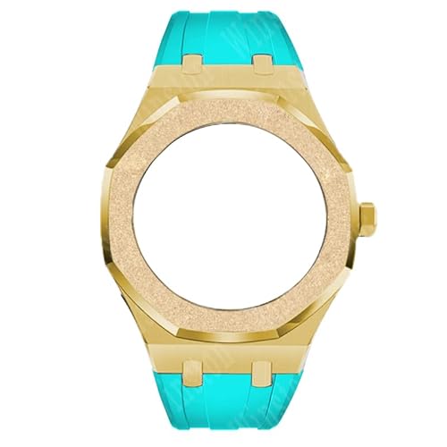 SRDRK Gen4 Gen5 GA2100 Modifikationsset für GA-2100 GA2110 Mod Kit Schmirgelstahl Metall Luxus Gehäuse Lünette mit Schraube Gummiband, For GA2100 2110 von SRDRK
