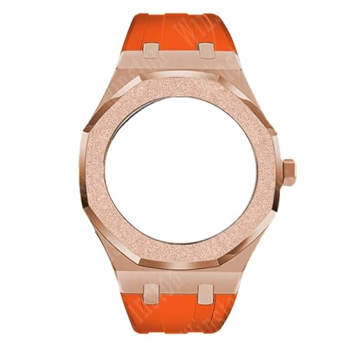 SRDRK Gen4 Gen5 GA2100 Modifikationsset für GA-2100 GA2110 Mod Kit Schmirgelstahl Metall Luxus Gehäuse Lünette mit Schraube Gummiband, For GA2100 2110 von SRDRK