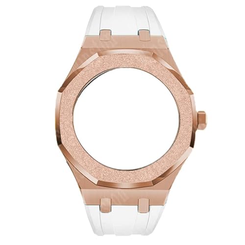 SRDRK Gen4 Gen5 GA2100 Modifikationsset für GA-2100 GA2110 Mod Kit Schmirgelstahl Metall Luxus Gehäuse Lünette mit Schraube Gummiband, For GA2100 2110 von SRDRK