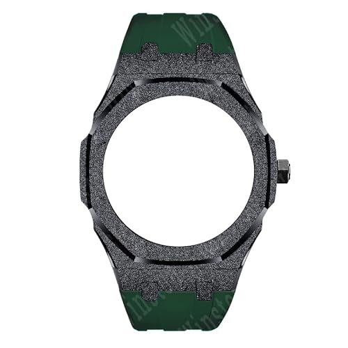 SRDRK Gen5 GA2100 Modifikation Emery Edelstahl-Metallgehäuse-Lünette Gummiband für GA-2100 GA2110 Mod Kit mit Werkzeug, For GA2100 2110 von SRDRK