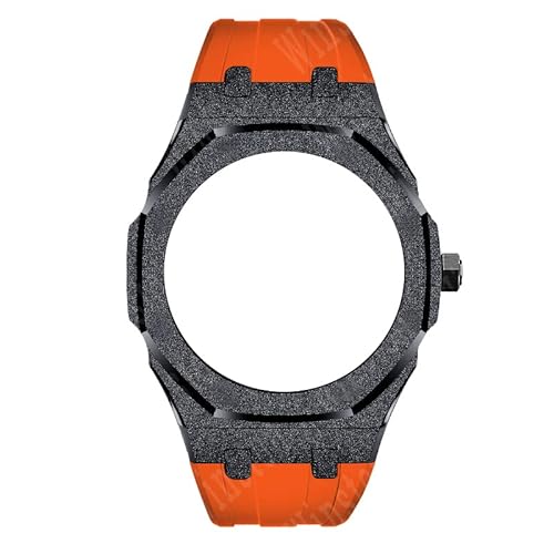 SRDRK Gen5 GA2100 Modifikation Emery Edelstahl-Metallgehäuse-Lünette Gummiband für GA-2100 GA2110 Mod Kit mit Werkzeug, For GA2100 2110 von SRDRK