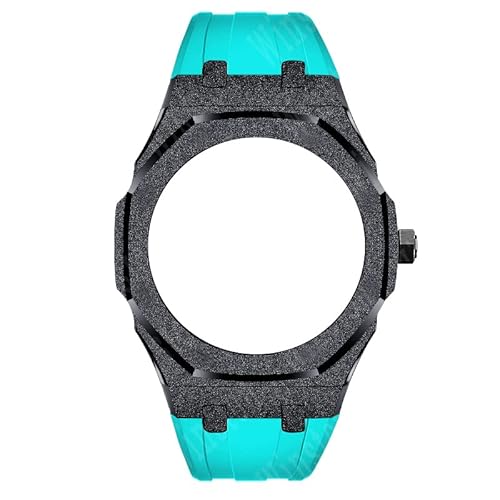 SRDRK Gen5 GA2100 Modifikation Emery Edelstahl-Metallgehäuse-Lünette Gummiband für GA-2100 GA2110 Mod Kit mit Werkzeug, For GA2100 2110 von SRDRK