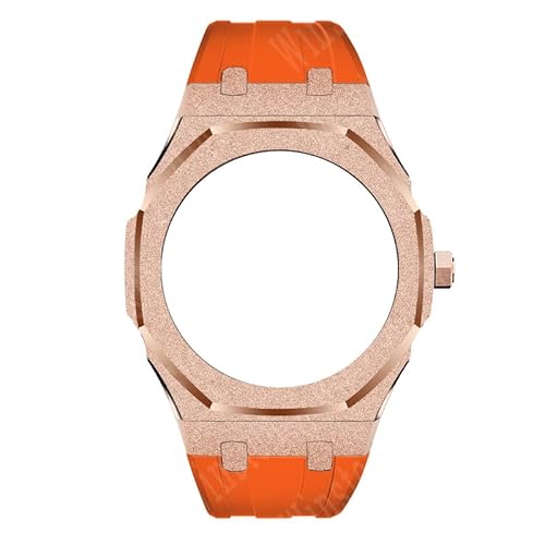 SRDRK Gen5 GA2100 Modifikation Emery Edelstahl-Metallgehäuse-Lünette Gummiband für GA-2100 GA2110 Mod Kit mit Werkzeug, For GA2100 2110 von SRDRK