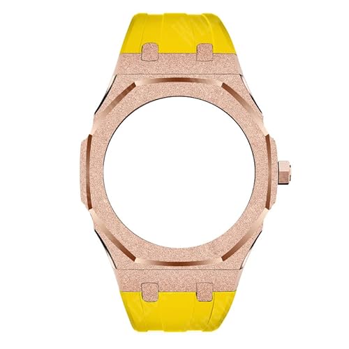 SRDRK Gen5 GA2100 Modifikation Emery Edelstahl-Metallgehäuse-Lünette Gummiband für GA-2100 GA2110 Mod Kit mit Werkzeug, For GA2100 2110 von SRDRK