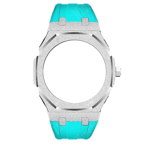 SRDRK Gen5 GA2100 Modifikation Emery Edelstahl-Metallgehäuse-Lünette Gummiband für GA-2100 GA2110 Mod Kit mit Werkzeug, For GA2100 2110 von SRDRK