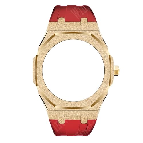 SRDRK Gen5 GA2100 Modifikation Emery Edelstahl-Metallgehäuse-Lünette Gummiband für GA-2100 GA2110 Mod Kit mit Werkzeug, For GA2100 2110 von SRDRK