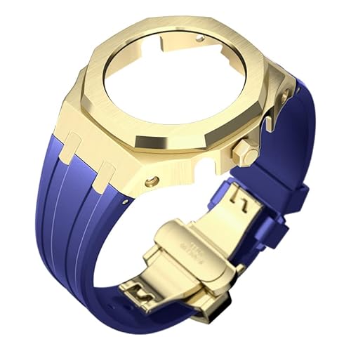 SRDRK Modifikationsset 4. Generation für Casioak GA2100 Mod Kit Set Metalllünette Gehäuse und Silikon-Gummiband kompatibel mit GA-2110 mit Werkzeug, Einheitsgröße SRDRK Modifikationsset 4. Generation für Casioak GA2100 Mod Kit Set Metalllünette Gehäuse und Silikon-Gummiband kompatibel mit GA-2110 mit Werkzeug, Einheitsgröße von SRDRK
