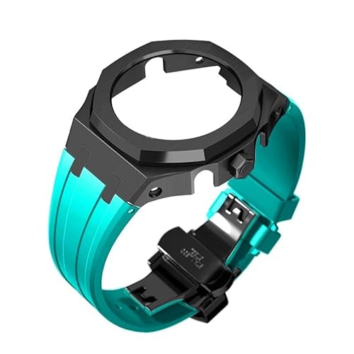 SRDRK Modifikationsset 4. Generation für Casioak GA2100 Mod Kit Set Metalllünette Gehäuse und Silikon-Gummiband kompatibel mit GA-2110 mit Werkzeug, Einheitsgröße SRDRK Modifikationsset 4. Generation für Casioak GA2100 Mod Kit Set Metalllünette Gehäuse und Silikon-Gummiband kompatibel mit GA-2110 mit Werkzeug, Einheitsgröße von SRDRK