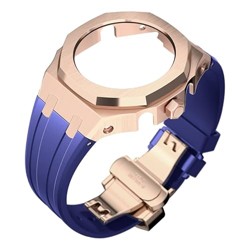 SRDRK Modifikationsset 4. Generation für Casioak GA2100 Mod Kit Set Metalllünette Gehäuse und Silikon-Gummiband kompatibel mit GA-2110 mit Werkzeug, Einheitsgröße SRDRK Modifikationsset 4. Generation für Casioak GA2100 Mod Kit Set Metalllünette Gehäuse und Silikon-Gummiband kompatibel mit GA-2110 mit Werkzeug, Einheitsgröße von SRDRK