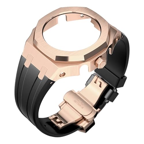 SRDRK Modifikationsset 4. Generation für Casioak GA2100 Mod Kit Set Metalllünette Gehäuse und Silikon-Gummiband kompatibel mit GA-2110 mit Werkzeug, Einheitsgröße SRDRK Modifikationsset 4. Generation für Casioak GA2100 Mod Kit Set Metalllünette Gehäuse und Silikon-Gummiband kompatibel mit GA-2110 mit Werkzeug, Einheitsgröße von SRDRK