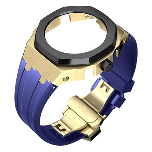 SRDRK Modifikationsset 4. Generation für Casioak GA2100 Mod Kit Set Metalllünette Gehäuse und Silikon-Gummiband kompatibel mit GA-2110 mit Werkzeug, Einheitsgröße SRDRK Modifikationsset 4. Generation für Casioak GA2100 Mod Kit Set Metalllünette Gehäuse und Silikon-Gummiband kompatibel mit GA-2110 mit Werkzeug, Einheitsgröße von SRDRK