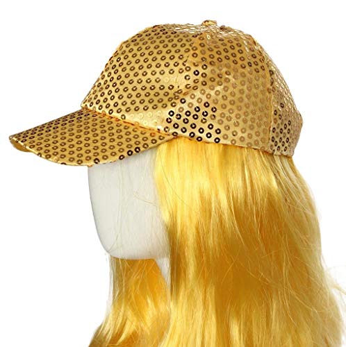 SRTUMEY Unisex Kappe Warm Baseball Caps Winddicht Basecap mit oder Wunschtext individuell Bestickt Auswahl für Damen und Herren Farbe Unisex Baseballmützen Pailletten Mode Baseballmützen Cap von SRTUMEY