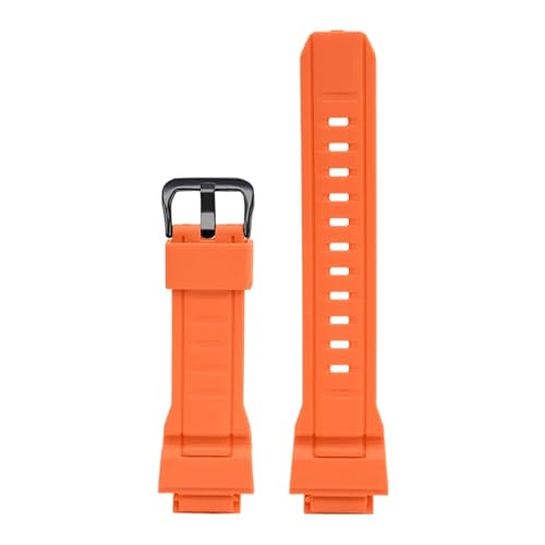 SRTYDCUR Gummiband kompatibel mit Casio G-Shock RANGEMAN GW-9400 GW-9300 G-9300 Camouflage Sport wasserdicht TPU Herren Ersatz Uhrenarmband(Orange 02) von SRTYDCUR