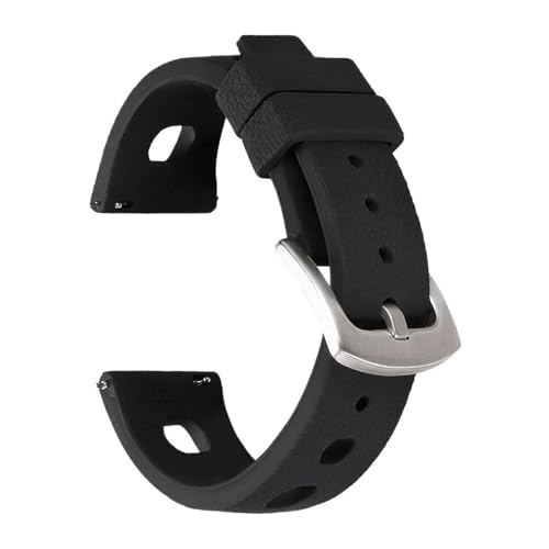 SRTYDCUR Tropical Fluorkautschukband Schnellverschluss Uhrenarmband 20mm 22mm FKM Tropical Armband Universal Herren Damen Silikonarmband(22mm) von SRTYDCUR