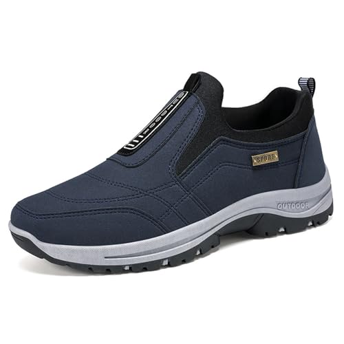 SRZYMJ Schuhe Herren Blau High Sneaker Damen Arbeitsschuhe Damen Leichte Sicherheitsschuhe Herren Herren Halbschuhe Gym Schuhe Herren Outdoorschuhe Herren Herren Wanderschuhe 43 von SRZYMJ