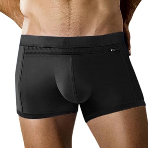 SRZYMJ Badehose Herren Lang Mit Reißverschluss Badehose Herren Grün Badehose Schwarz Schwarz Shorts Für Unter Röcke Cargohose Herren Kurz 4XL von SRZYMJ