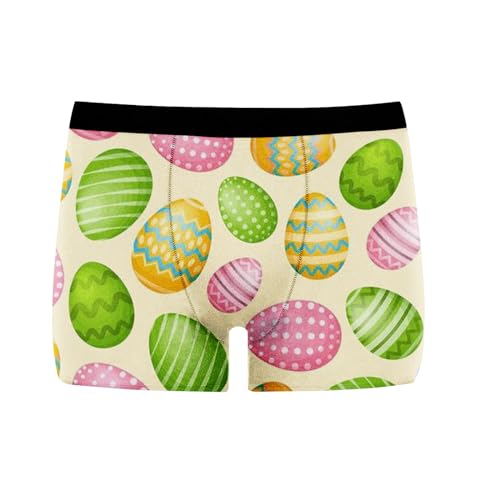 SRZYMJ Boxershorts Herren Schwarz Herren Retroshorts Shorts Herren UnterwäSche Bambus Unterhosen Herren Baumwolle Slips Shortys Herren-Strings Weiß L von SRZYMJ