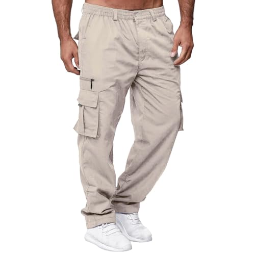 SRZYMJ Cargohose Herren Shorts Herren Sport Sporthose Herren Kurz Ohne Taschen Men's Activewear Sweatpants Kurze Schlafanzughose Herren Grey Arbeitshose Herren Kurze Hosen 4XL von SRZYMJ