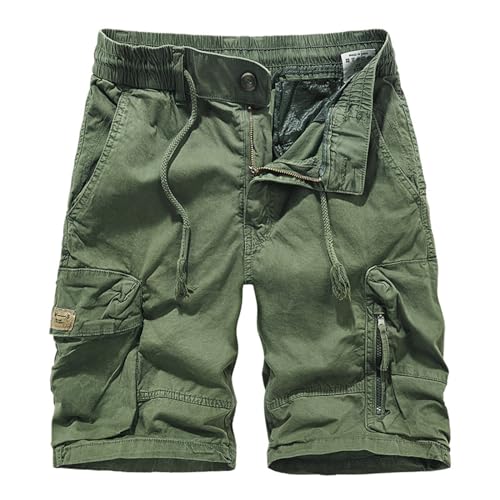 SRZYMJ Herren Kurze Hosen Sommer Unterhosen Boxershorts 3XL Kurze Hosen Stretch Große Größen Cargo Shorts Men Freizeithose Lang Sommer AG Chino Kurze Hose Sommer Sport Shorts Herren 34 von SRZYMJ
