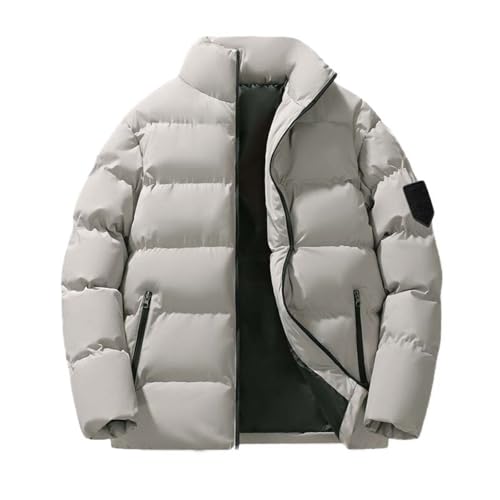 SRZYMJ Light Grau Winterjacke Herren Warm Übergangsmantel Wintermantel Parka Übergangsjacke Freizeitjacke Outdoorjacke Funktionsjacke Dünn Softshelljacke Sweatjacke Steppjacke Fleecejacke Mantel SRZYMJ Light Grau Winterjacke Herren Warm Übergangsmantel Wintermantel Parka Übergangsjacke Freizeitjacke Outdoorjacke Funktionsjacke Dünn Softshelljacke Sweatjacke Steppjacke Fleecejacke Mantel von SRZYMJ