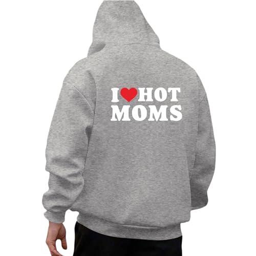 SRZYMJ Male Kapuzenpullover Plus Size Einfarbig Kapuzenpullover Poloshirts Für Herren 4XL Hausjacke Herren Trainingsanzug Hoodies Funktions T-Shirt Herren Tüll Rock Schwarz Sonnenanzug Grey XL von SRZYMJ