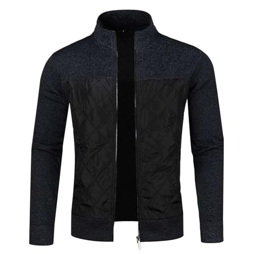 SRZYMJ Mantel Herren Lang Stehkragen Wintermantel Übergangsjacke Outdoorjacke 3 In 1 Jacke Winter Leder Softshelljacke Steppweste Leicht Funktionsjacke Parka Winter Sportjacke Freizeitjacke SRZYMJ Mantel Herren Lang Stehkragen Wintermantel Übergangsjacke Outdoorjacke 3 In 1 Jacke Winter Leder Softshelljacke Steppweste Leicht Funktionsjacke Parka Winter Sportjacke Freizeitjacke von SRZYMJ