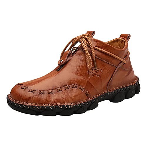 SRZYMJ Schuhe Herren Braun Damen Sneaker Bunt Arbeitsschuhe Herren Ohne Stahlkappe Arbeitsschutzschuhe Herren Laufschuhe Stiefel Winter Damen Gefüttert Damen Winterschuhe Wasserdicht Clogs 44 von SRZYMJ