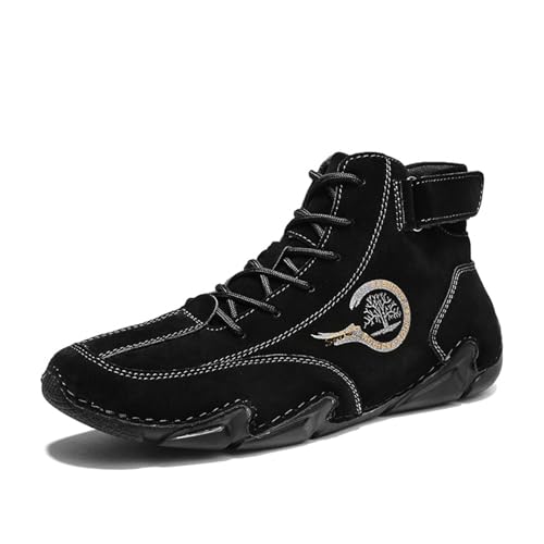 SRZYMJ Schuhe Herren Schwarz Sneaker Winter Herren Arbeitsschuhe Herren S2 Sicherheitsschuhe S2 Damen Running Shoes Winterschuhe Herren Wasserdicht Winterboots Damen Wasserdicht Fitnessschuhe 44 von SRZYMJ