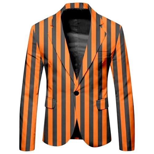 SRZYMJ Schwarz Sakko Herren Vintage Anzugjacke Elegante 2 Knöpfe Blazer Regular Fit Herren Regular Basic Plain Webstoff Jacke Coat Sakko Herren Sakko Herren Slim Fit Blau Herren Blazer Hemd XL von SRZYMJ