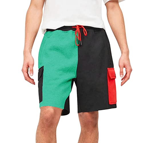 SRZYMJ Shorts Herren Sport 3Er Pack Herren Shorts Stretch Jeans Cargo Shorts Chino Kurze Hose Herren Stretch Kurze Freizeithose Herren Camouflage Sommershorts Herren Leicht Und Luftig Schwarz von SRZYMJ