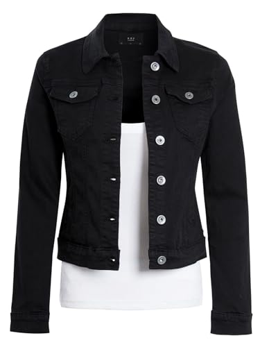 SS7 Damen Dünner Sitz Stretch Jeansjacke von SS7