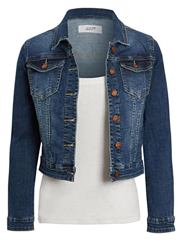 SS7 Damen Hochwertige Jeansjacke mit Stretch von SS7
