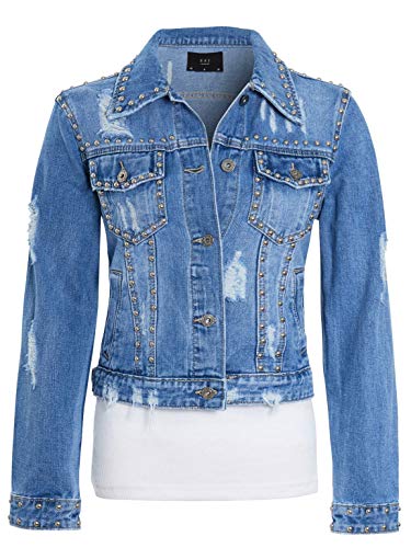 SS7 Damen Jeansjacke mit Nieten von SS7