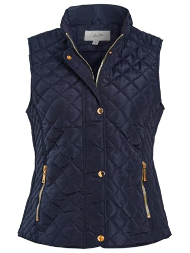 SS7 Damen Steppweste in großen Größen ärmellose Jacke von SS7