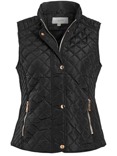 SS7 Damen Steppweste in großen Größen ärmellose Jacke von SS7