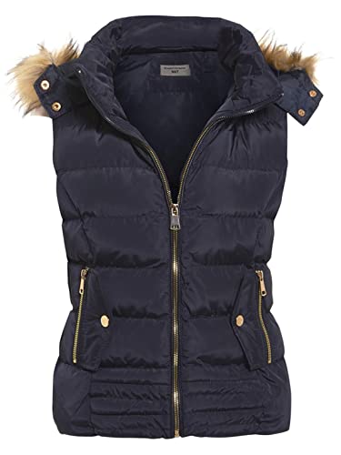 SS7 Damen ärmellose Steppjacke Weste in Übergrößen von SS7