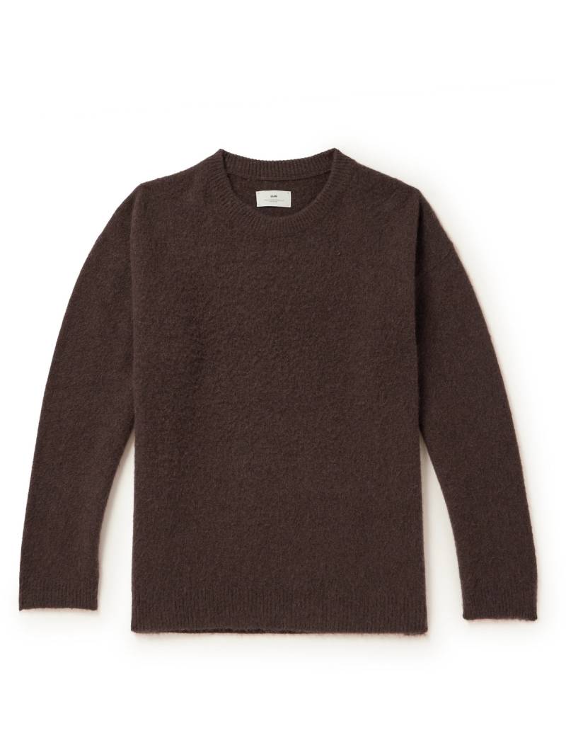 SSAM - Brushed Cashmere Sweater - Men - Brown - L von SSAM